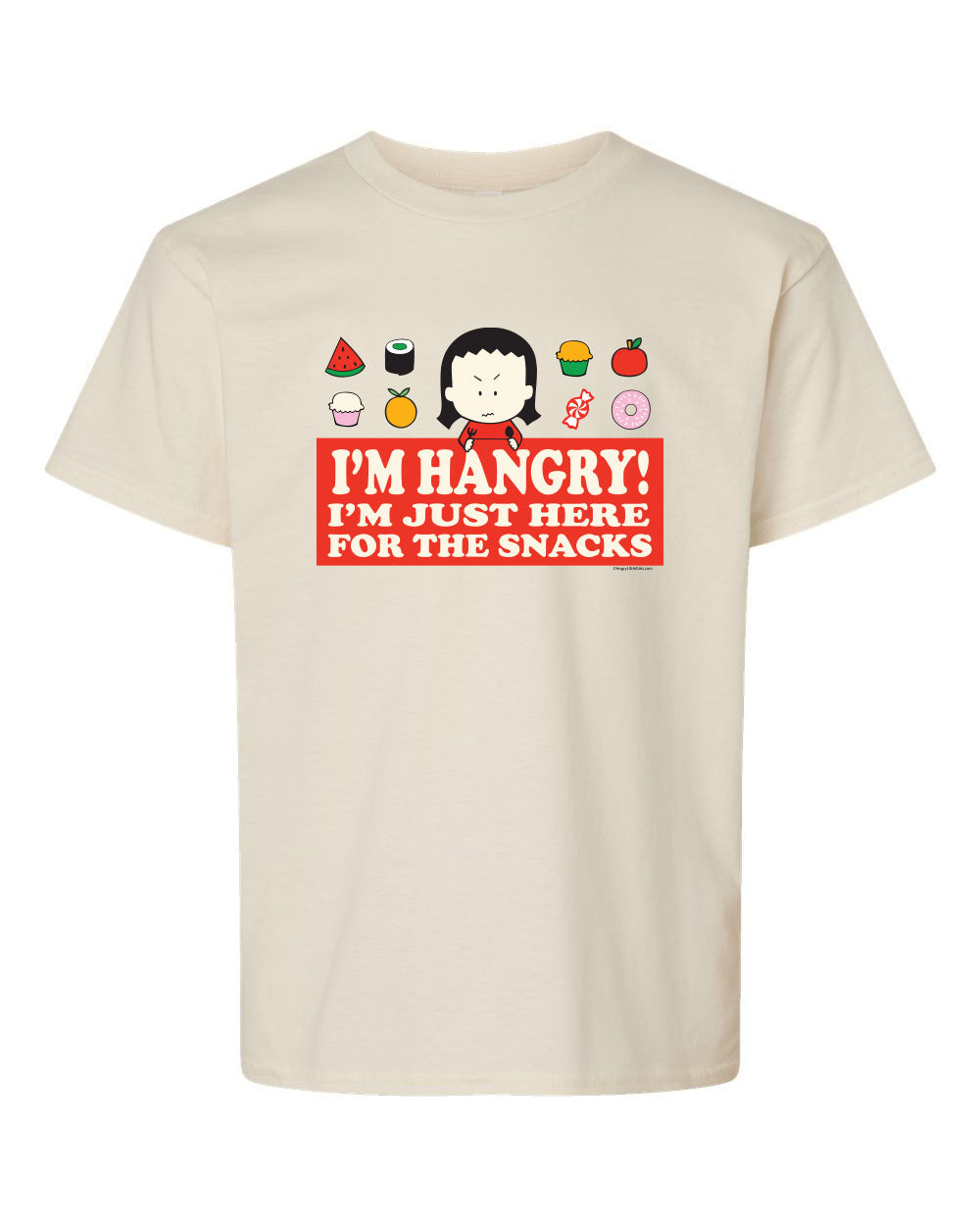 I'M HANGRY! I'm Just Here For The Snacks Youth T-shirt