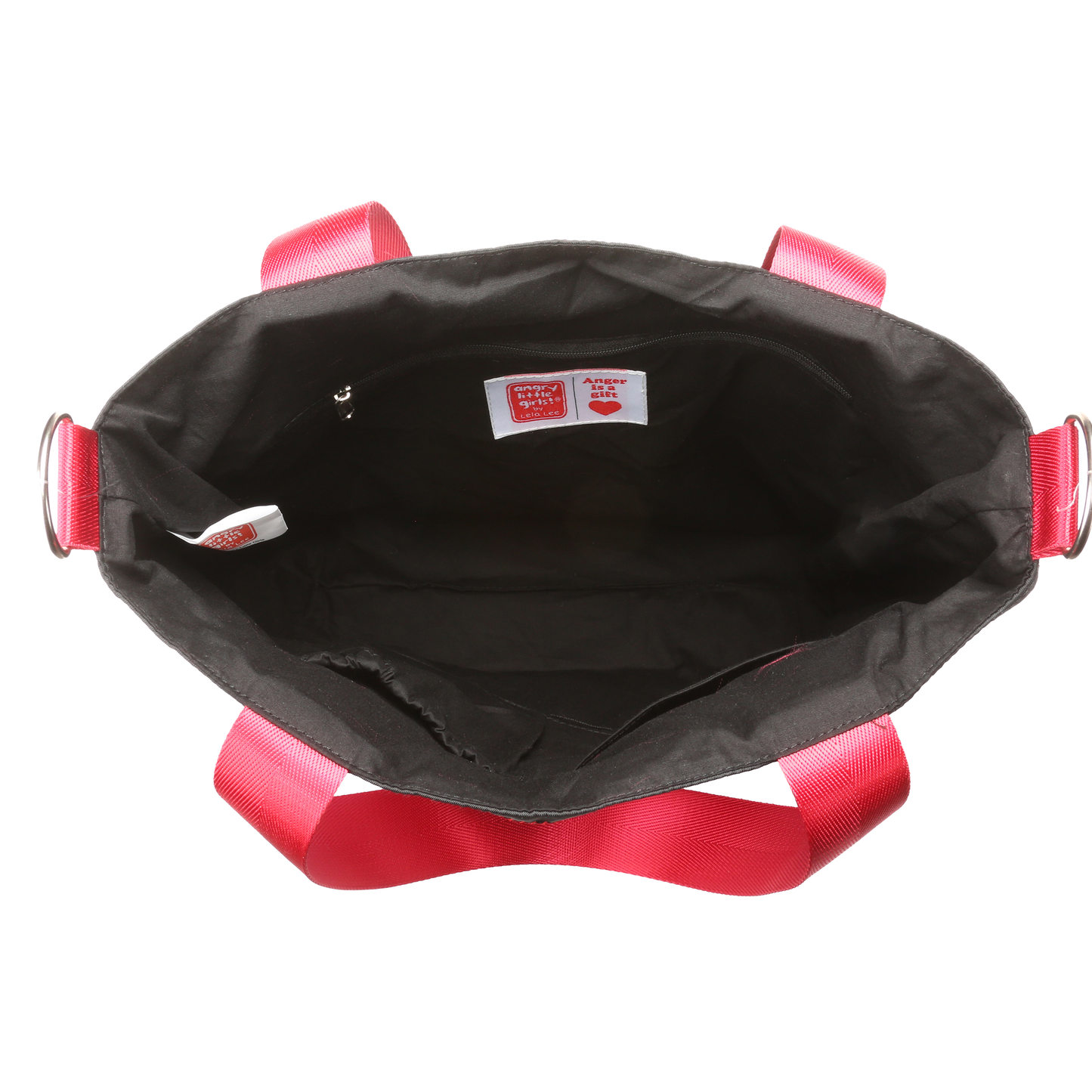 Get Your Own Bag B*%@#! crossbody tote bag with front pocket