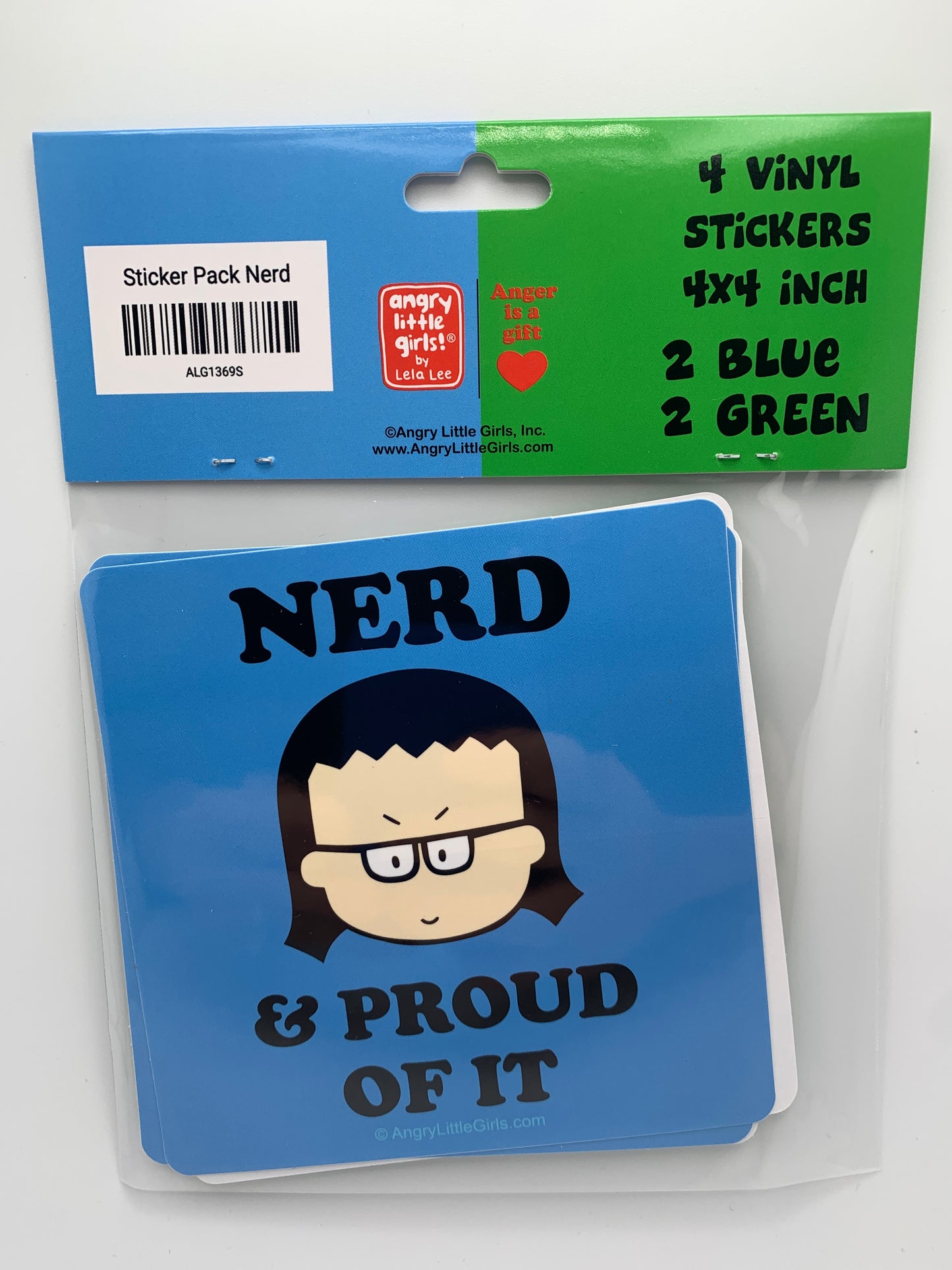 Sticker Pack Nerd and Proud Of It (Kim)
