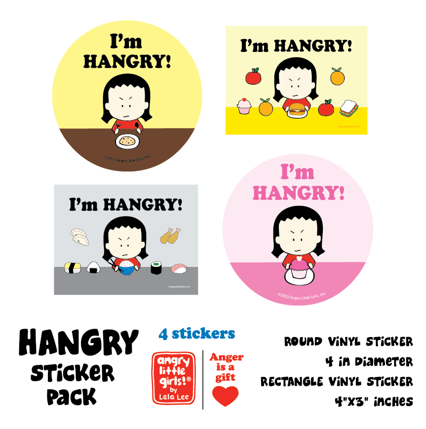 HANGRY Sticker Pack