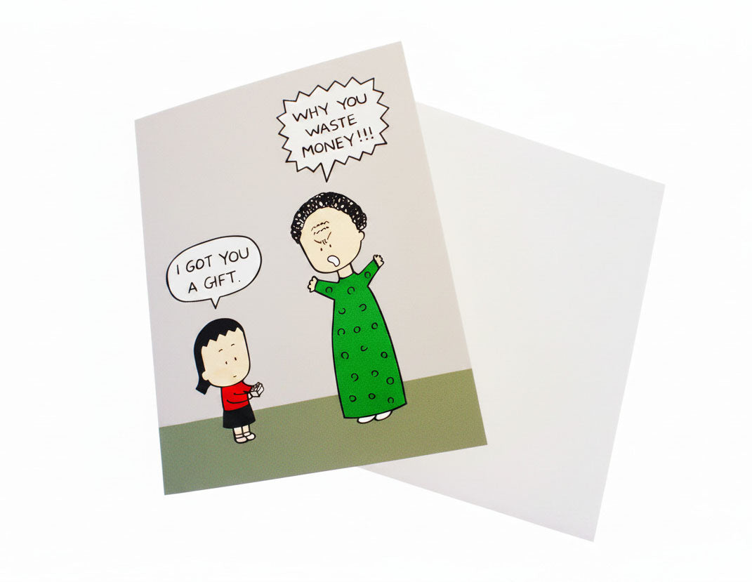Why You Waste Money!!! Greeting Card