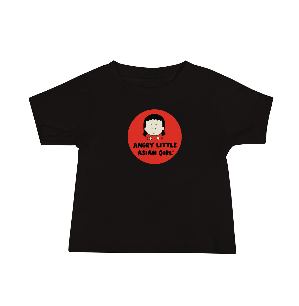 "Angry Little Asian Girl" Baby Jersey Short Sleeve Tee