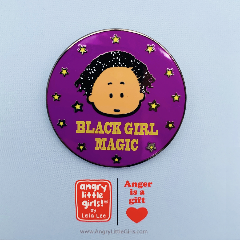 Black Girl Magic Enamel Pin