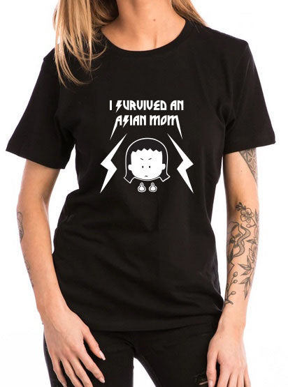ADULT shirt: I Survived an Asian Mom