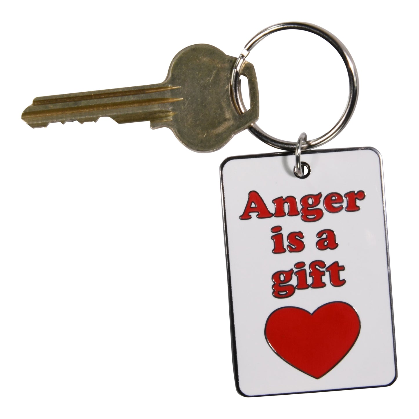 Keychain "Anger is a Gift"