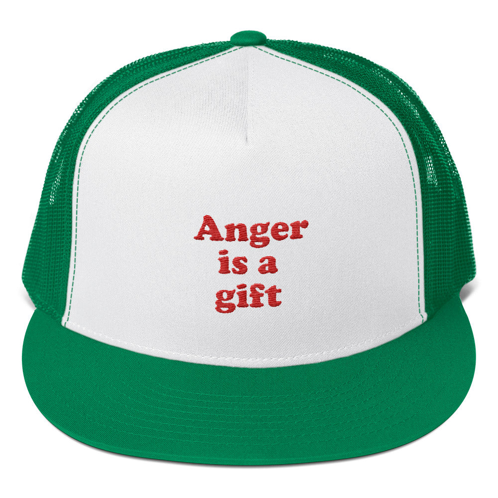 Anger is a Gift Trucker Cap