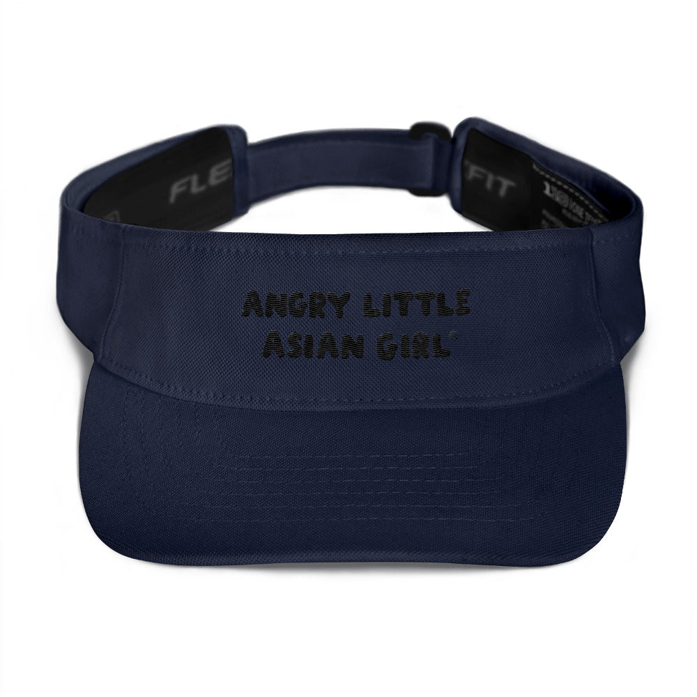 Angry Little Asian Girl Visor