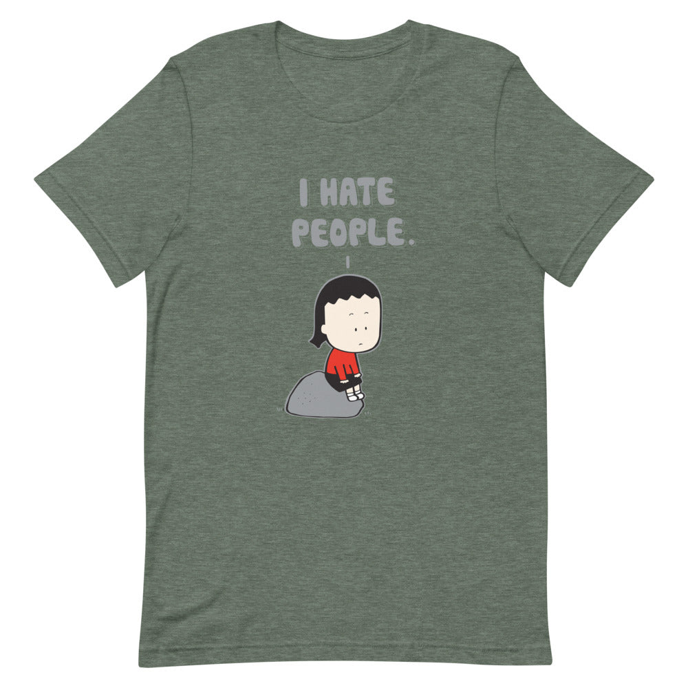 "I HATE PEOPLE"