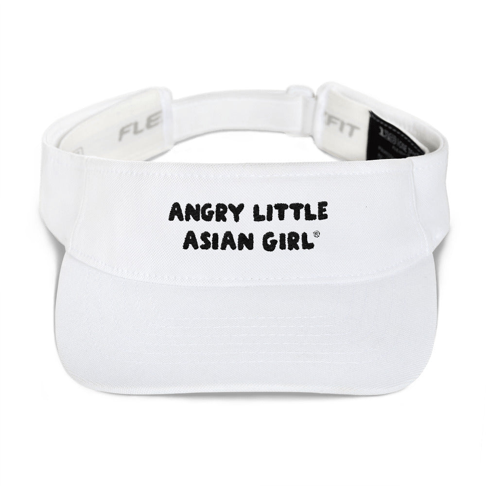 Angry Little Asian Girl Visor