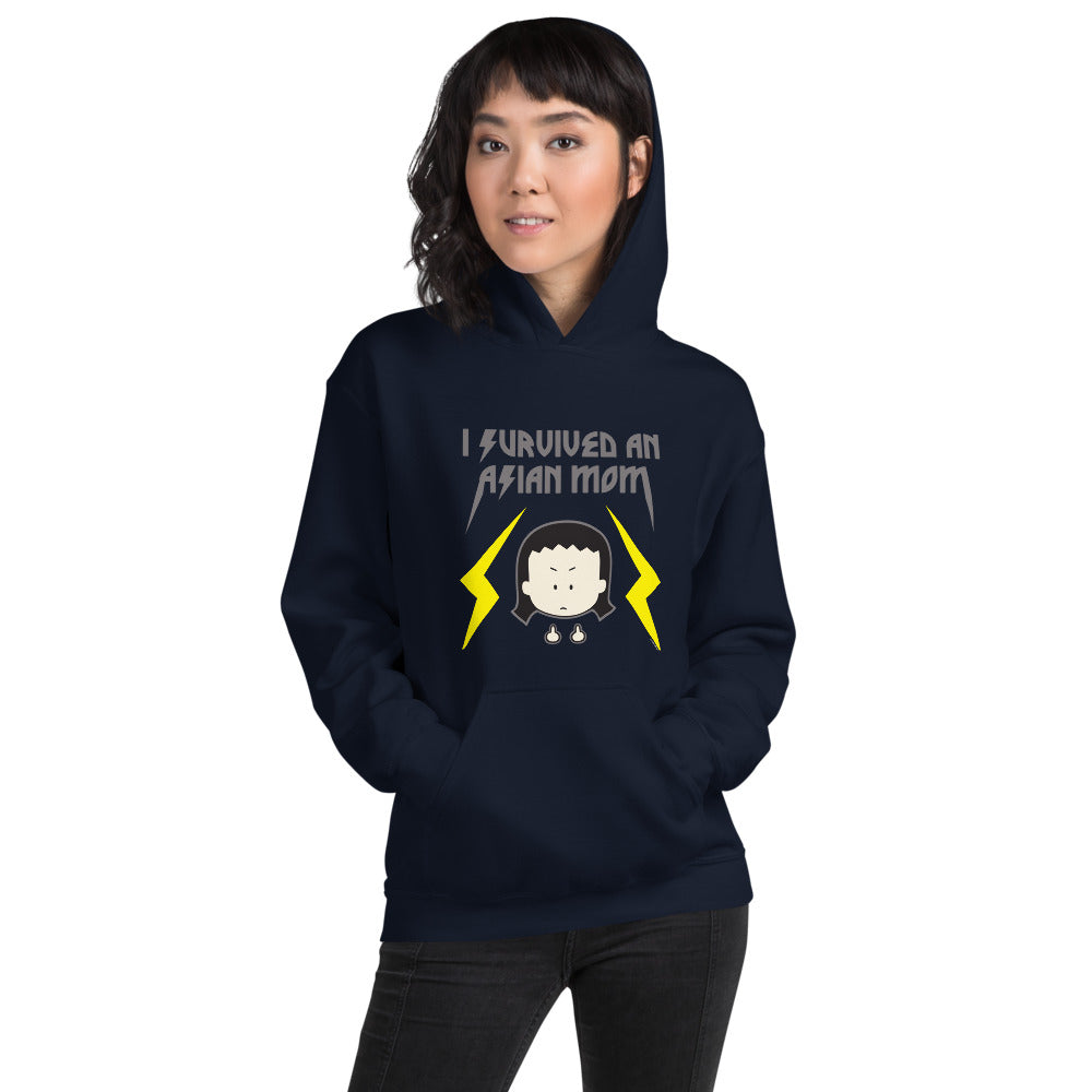 "I Survived an Asian Mom" Unisex Hoodie