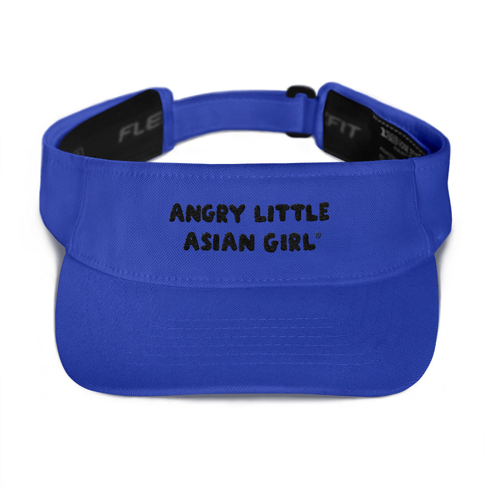 Angry Little Asian Girl Visor