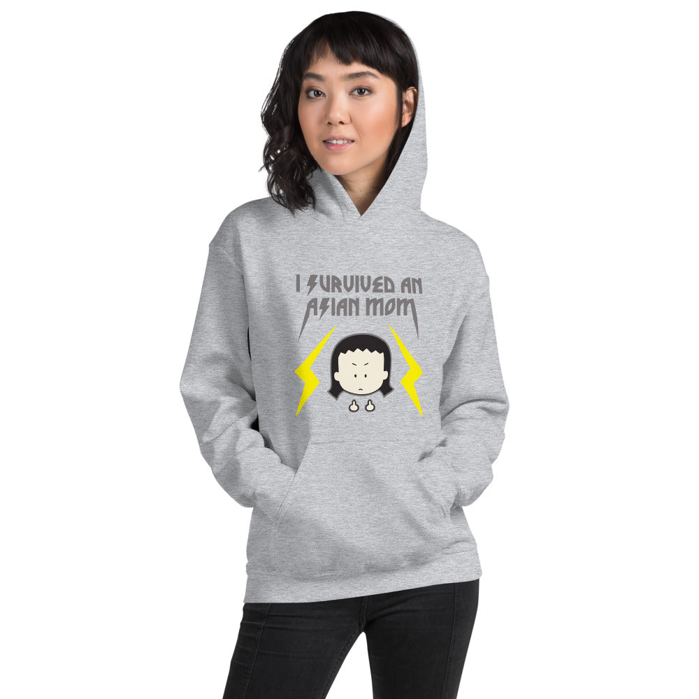 "I Survived an Asian Mom" Unisex Hoodie