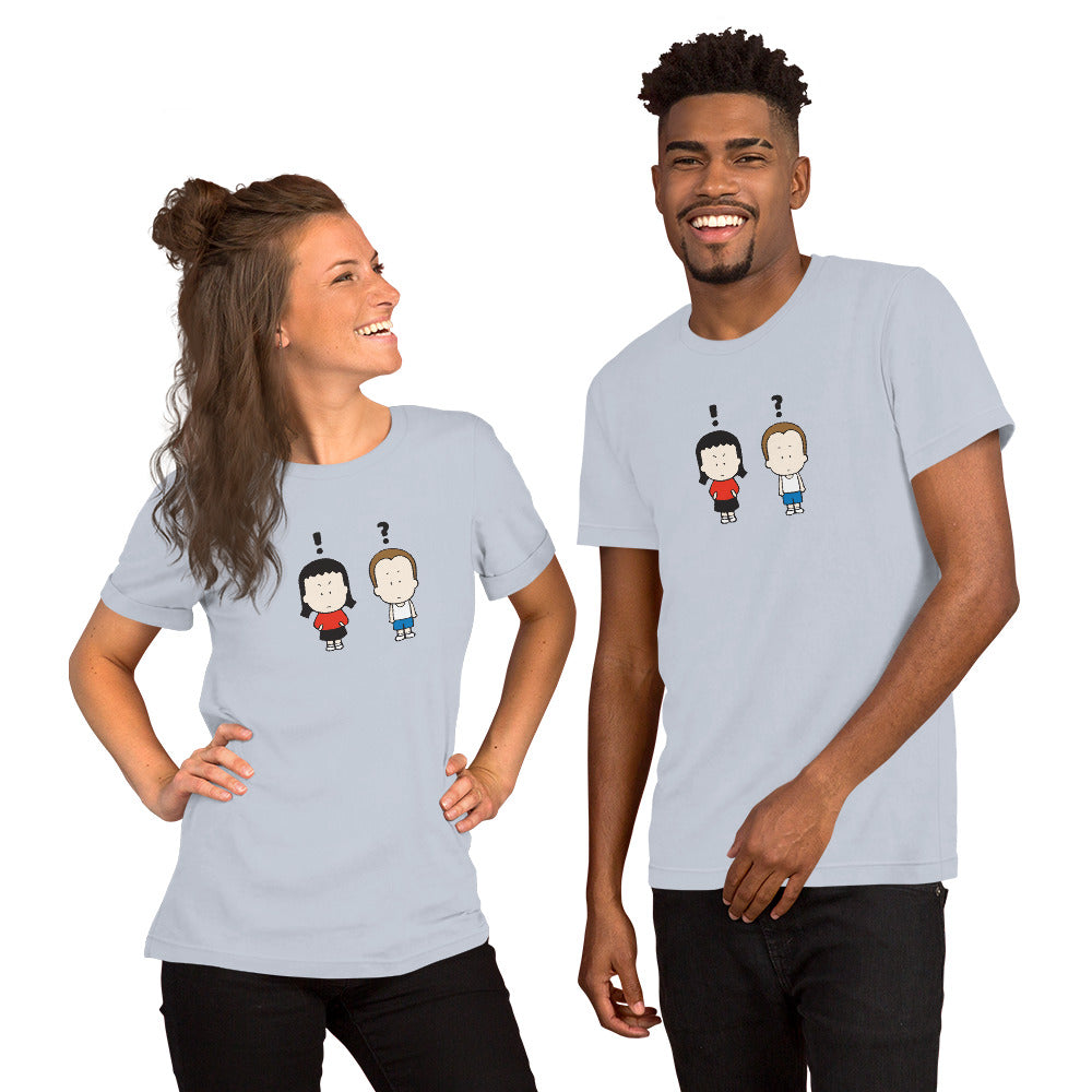 Angry & Confused; Kim and Bruce - Short-Sleeve Unisex T-Shirt