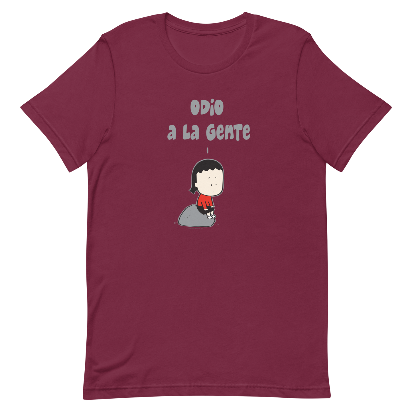 Odio a la gente short-sleeve unisex t-shirt