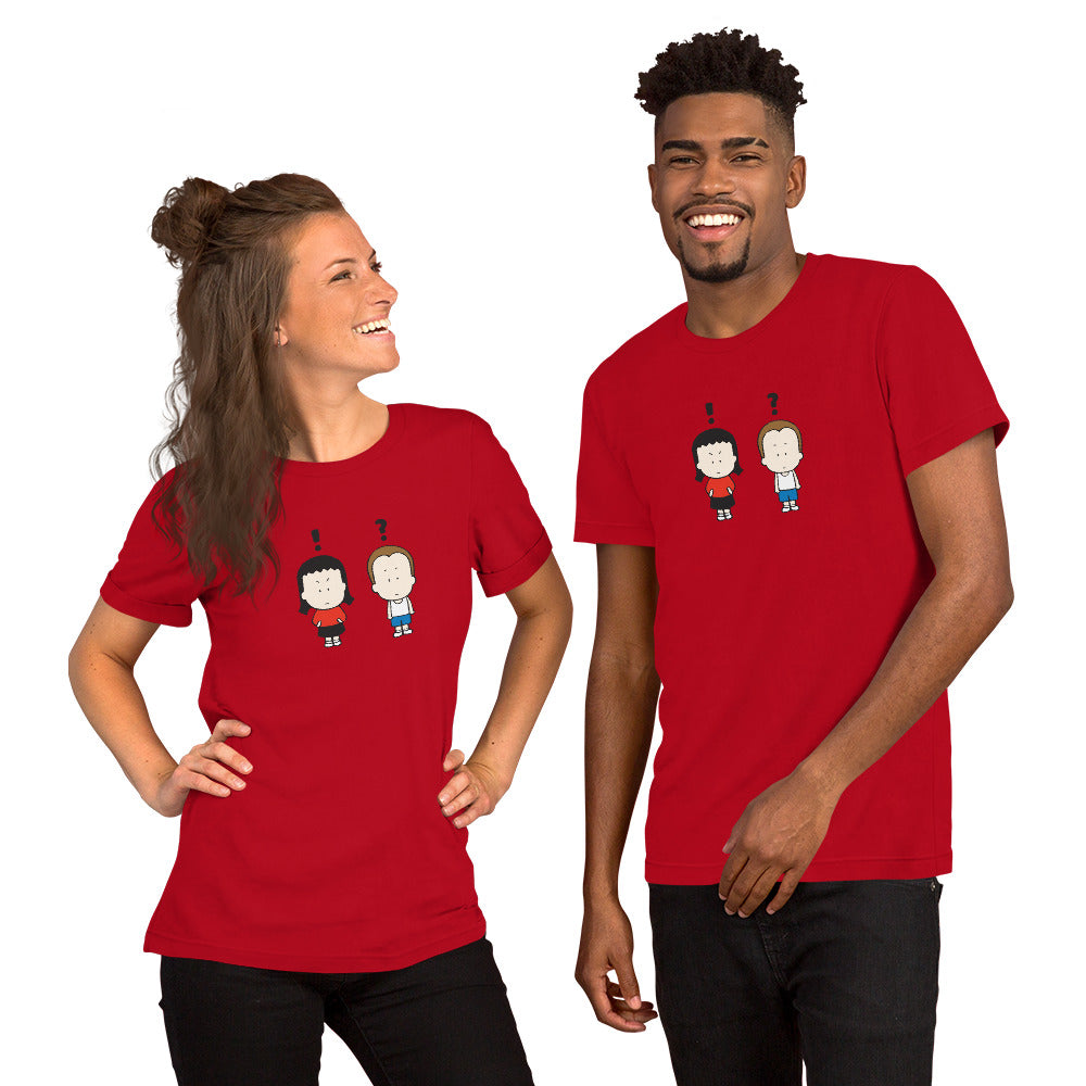 Angry & Confused; Kim and Bruce - Short-Sleeve Unisex T-Shirt