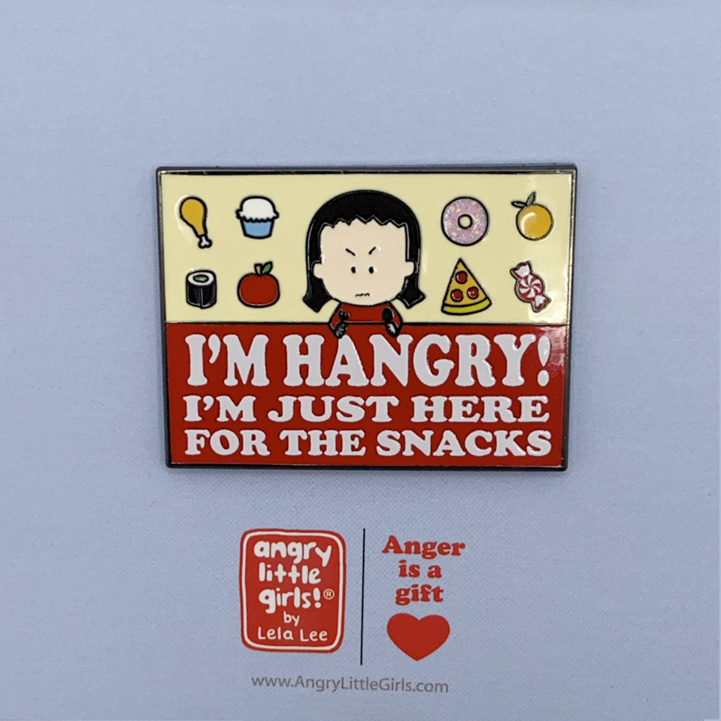 I'm HANGRY Snacks Pin