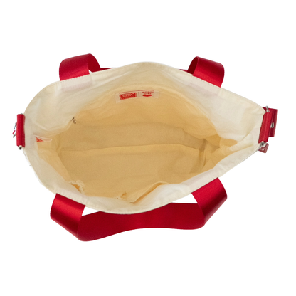 "I'm HANGRY! I'm just here for the snacks" crossbody tote bag