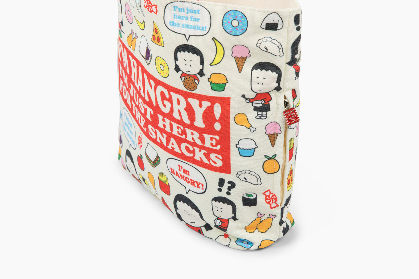 Tote bag: I'm Hangry! Here for the Snacks