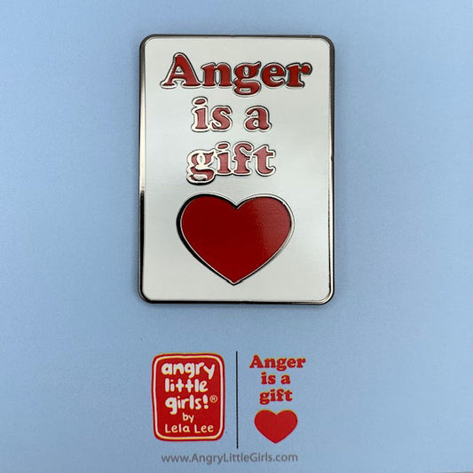 Anger is a Gift Pin