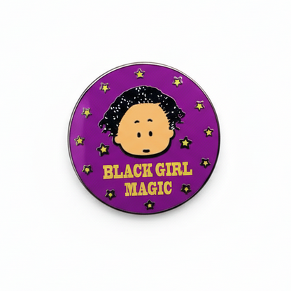 Black Girl Magic Enamel Pin