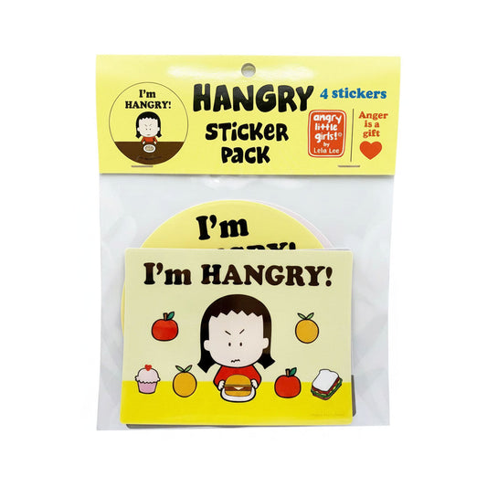 "I'm HANGRY" Vinyl Sticker Pack