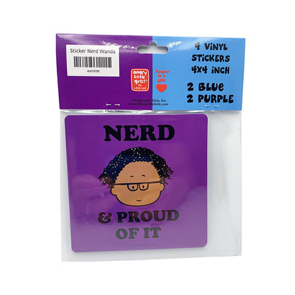 "Nerd and Proud of It" Vinyl Sticker Pack (Wanda)