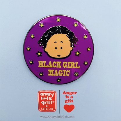 Black Girl Magic Enamel Pin