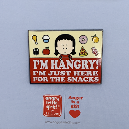 I'm HANGRY Snacks Enamel Pin