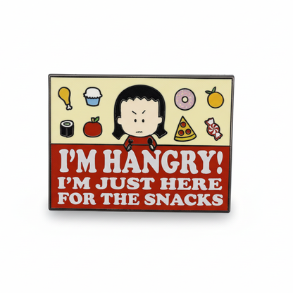 I'm HANGRY Snacks Enamel Pin
