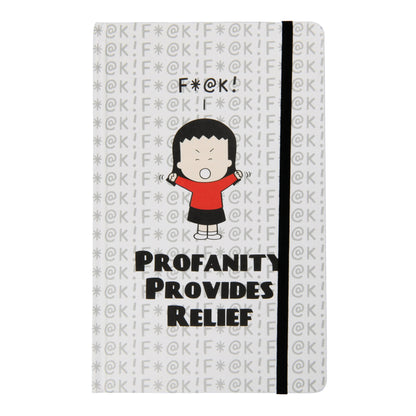 Profanity Provides Relief Lined Blank Journal