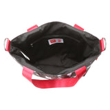 Black FFF crossbody tote bag