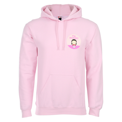 I'm HANGRY! Pink hoodie ADULT sweatshirt