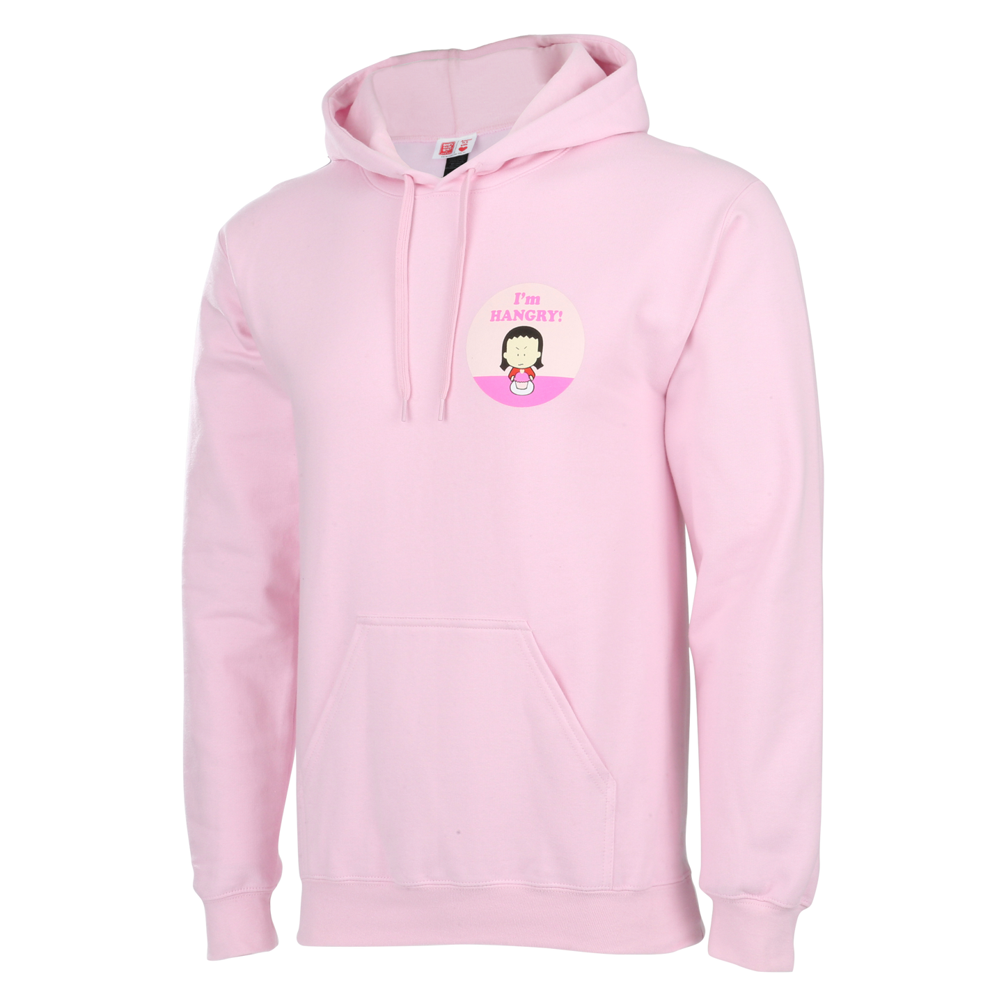 I'm HANGRY! Pink hoodie ADULT sweatshirt
