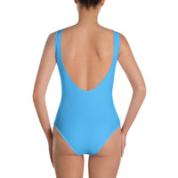 Resting Beach Face ALAG One-Piece Swimsuit