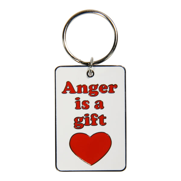 Keychain "Anger is a Gift"
