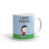 I hate people mug