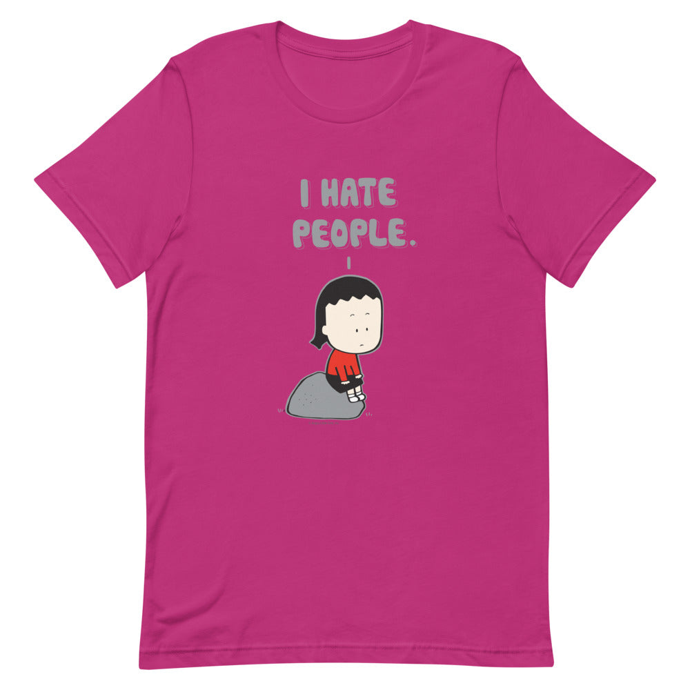 I hate online people shirt