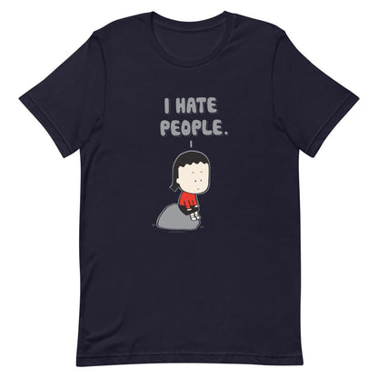 "I hate people" tshirt