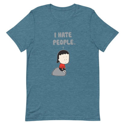 "I hate people" tshirt