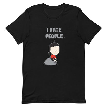 "I hate people" tshirt