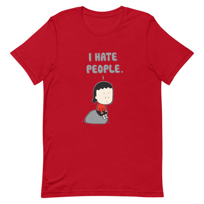 "I hate people" tshirt