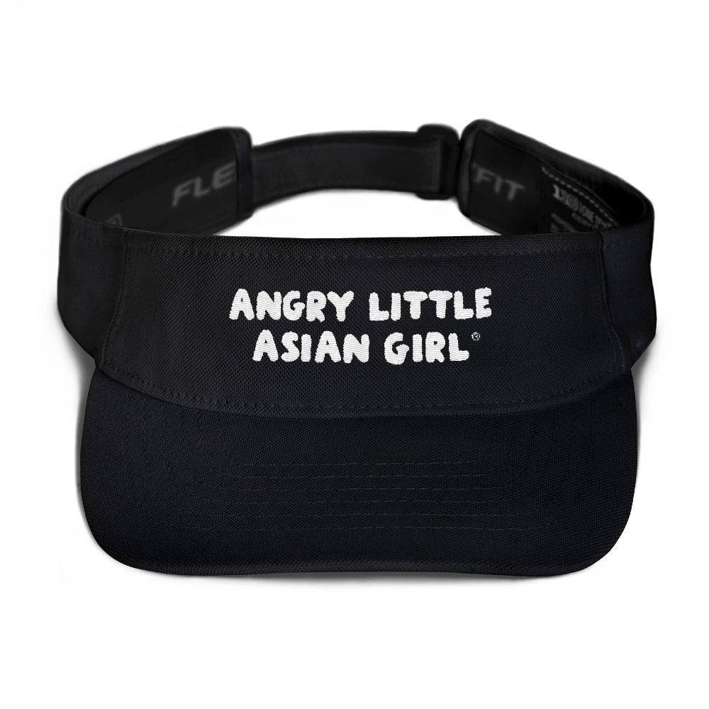 Angry Little Asian Girl Visor