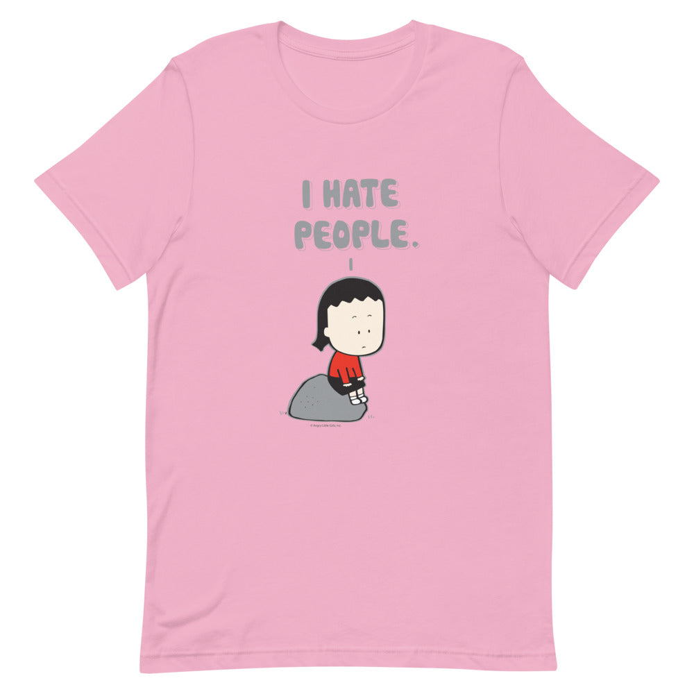 "I HATE PEOPLE" Short-Sleeve Unisex T-Shirt