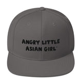 Angry Little Asian Girl Snapback Hat