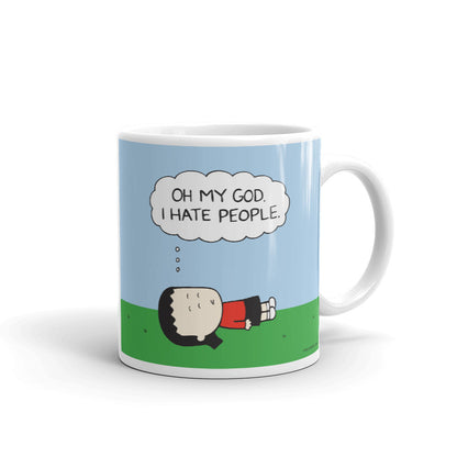 OMG I Hate People Mug